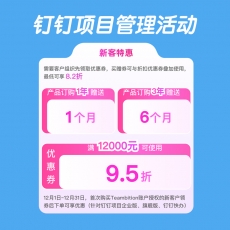 Teambition项目管理12月份活动